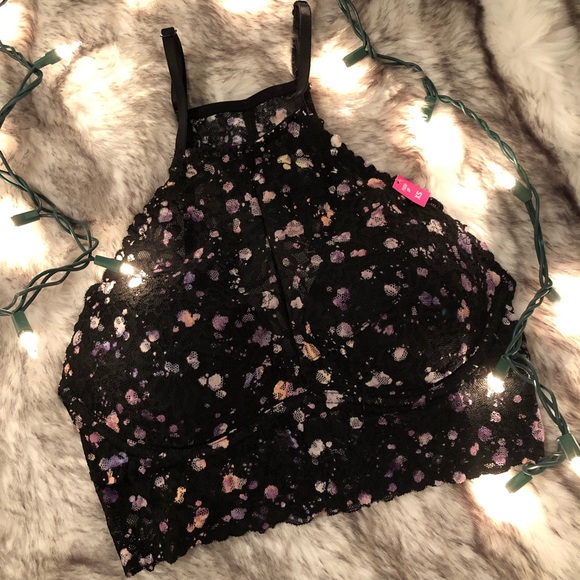 PINK Victoria's Secret Other - 🌟NWT🌟 PINK VS | Spotted High-Neck Bra